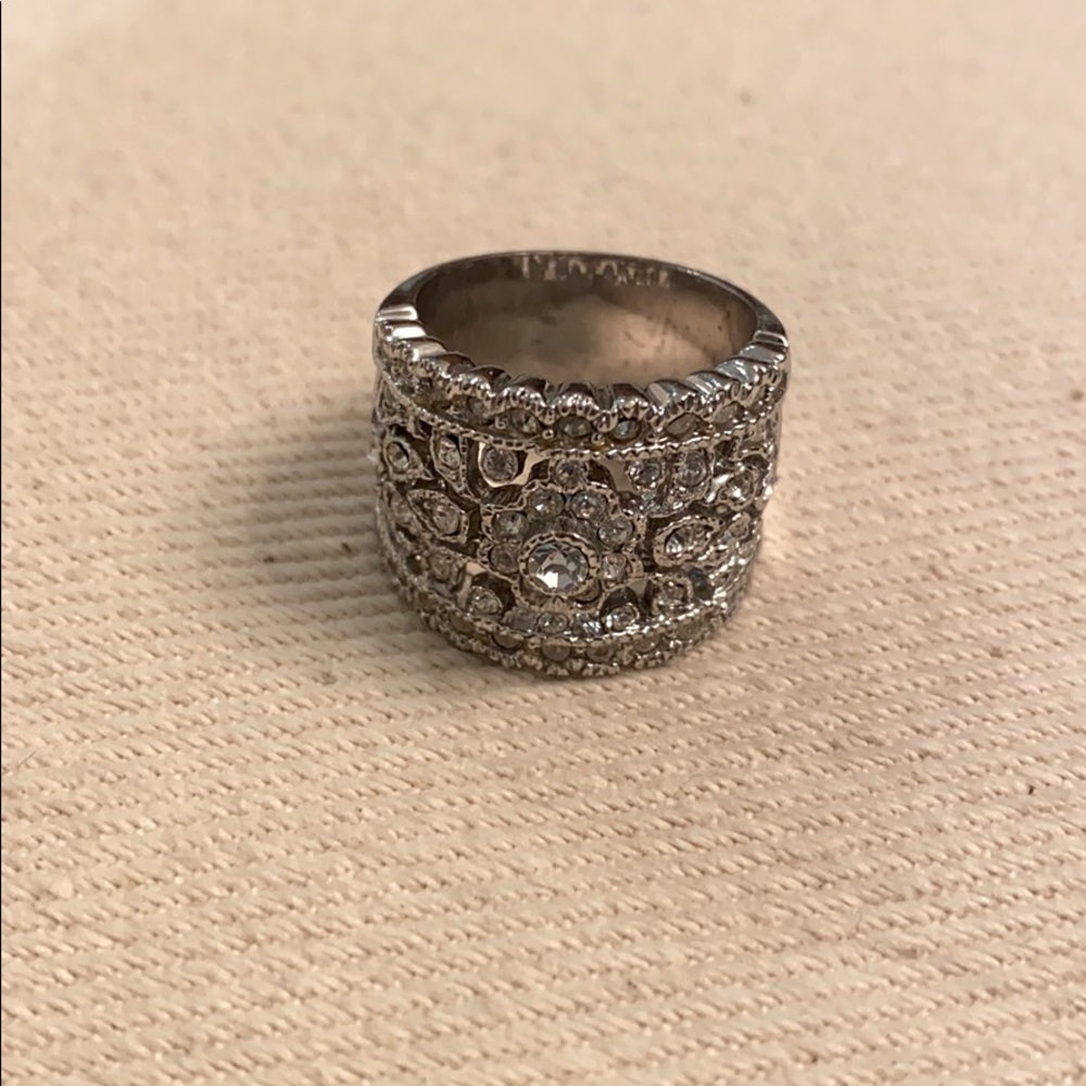 Filagree Pave Ring